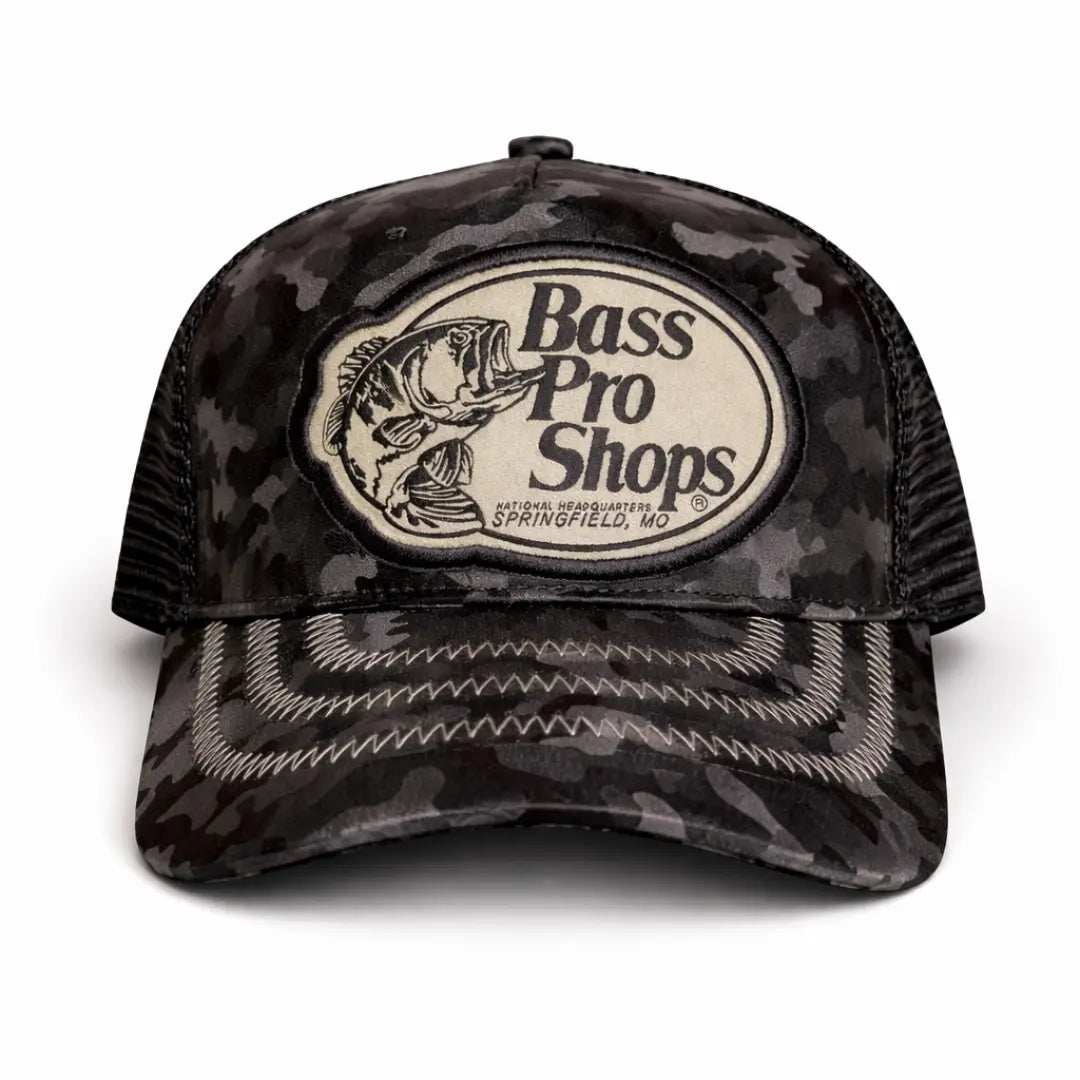 BASS PRO SHOPS CAMUFLAJE BLACK