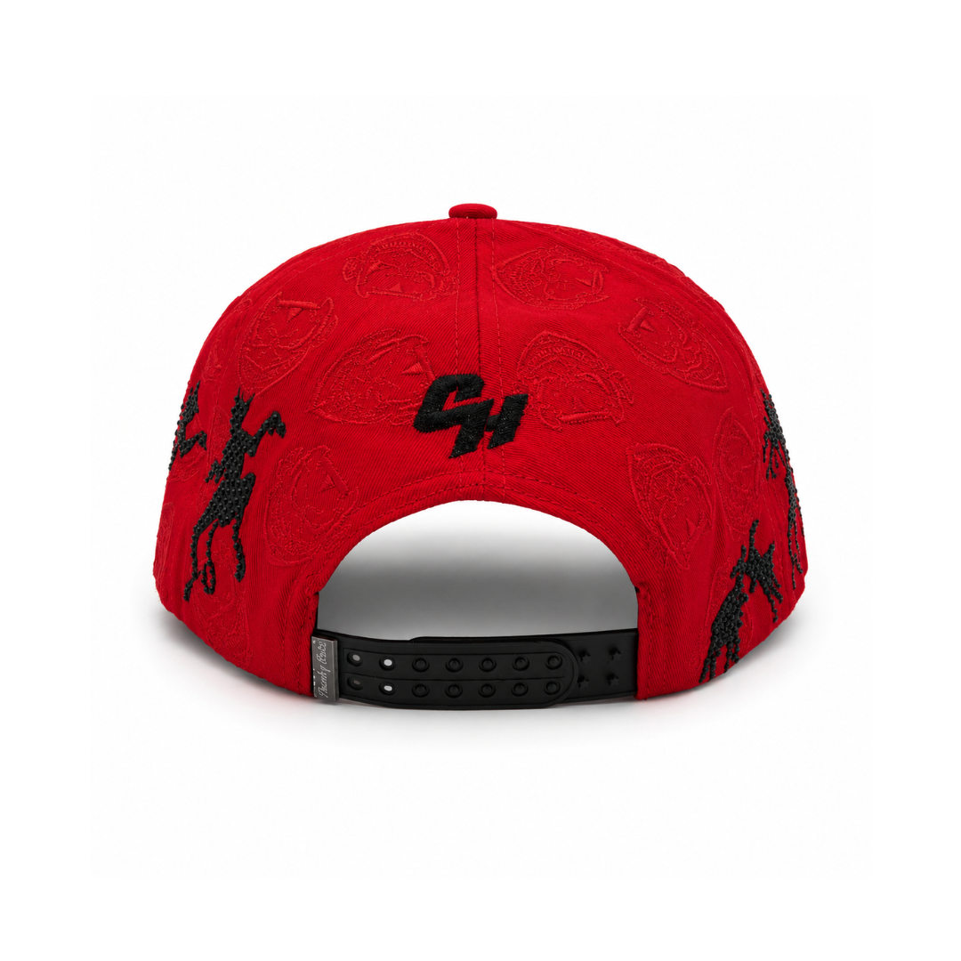 CHUCKY HATS RED BLACK DELUXE ORIGINAL
