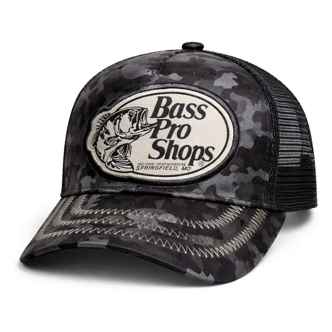 BASS PRO SHOPS CAMUFLAJE BLACK
