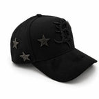 BARBAS HATS  B CHORME BLACK