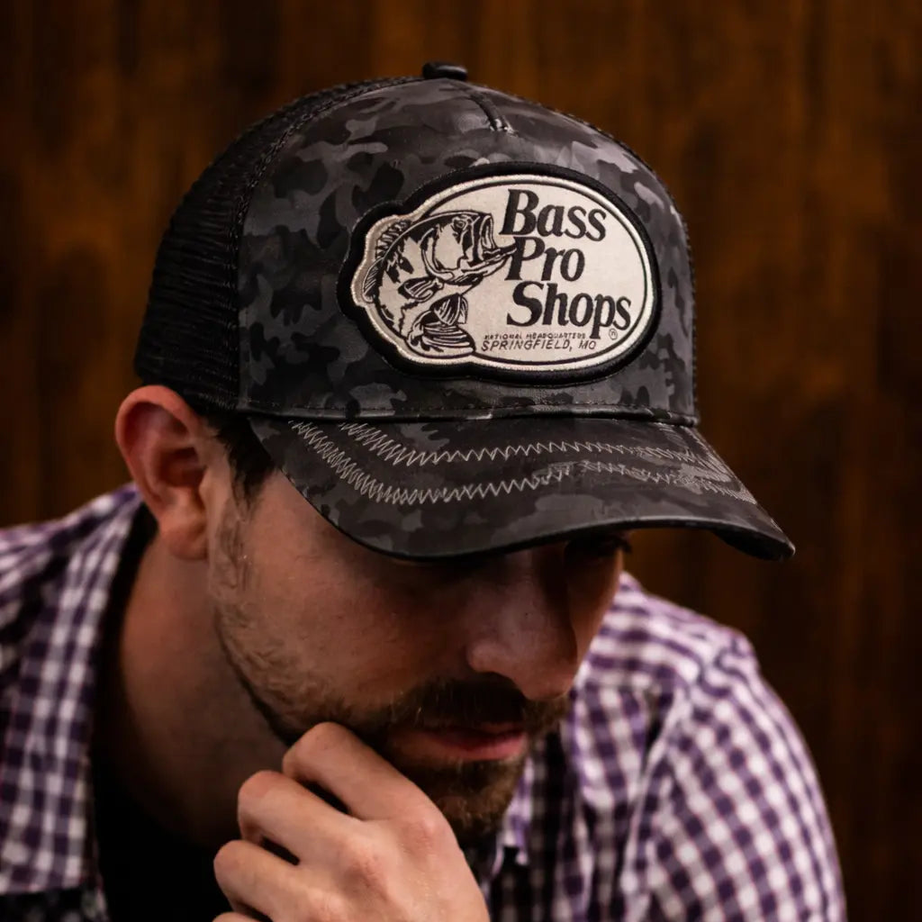 BASS PRO SHOPS CAMUFLAJE BLACK