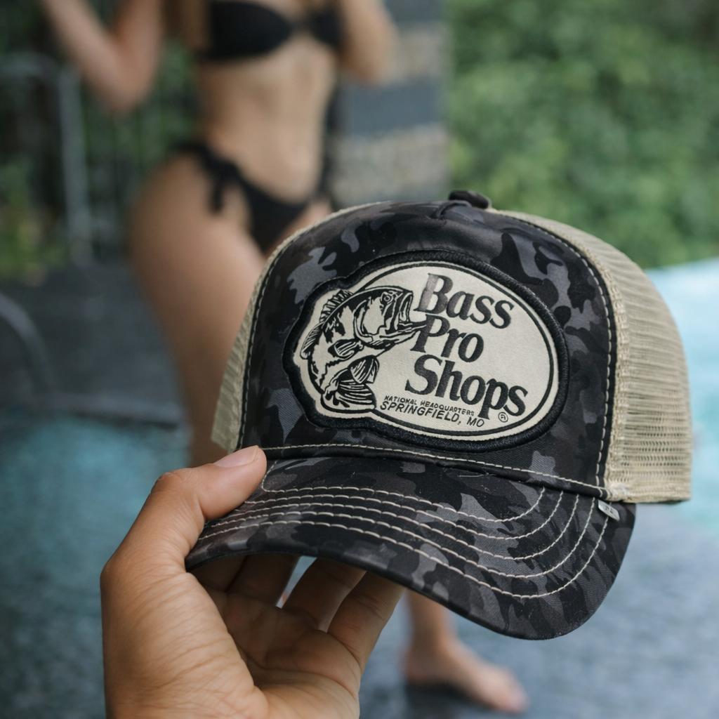 BASS PRO SHOPS CAMUFLAJE GREY