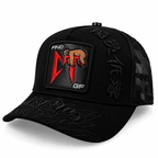 Gorra Fino Tumbado Black Trucker GF 018