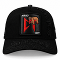 Gorra Fino Tumbado Black Trucker GF 018