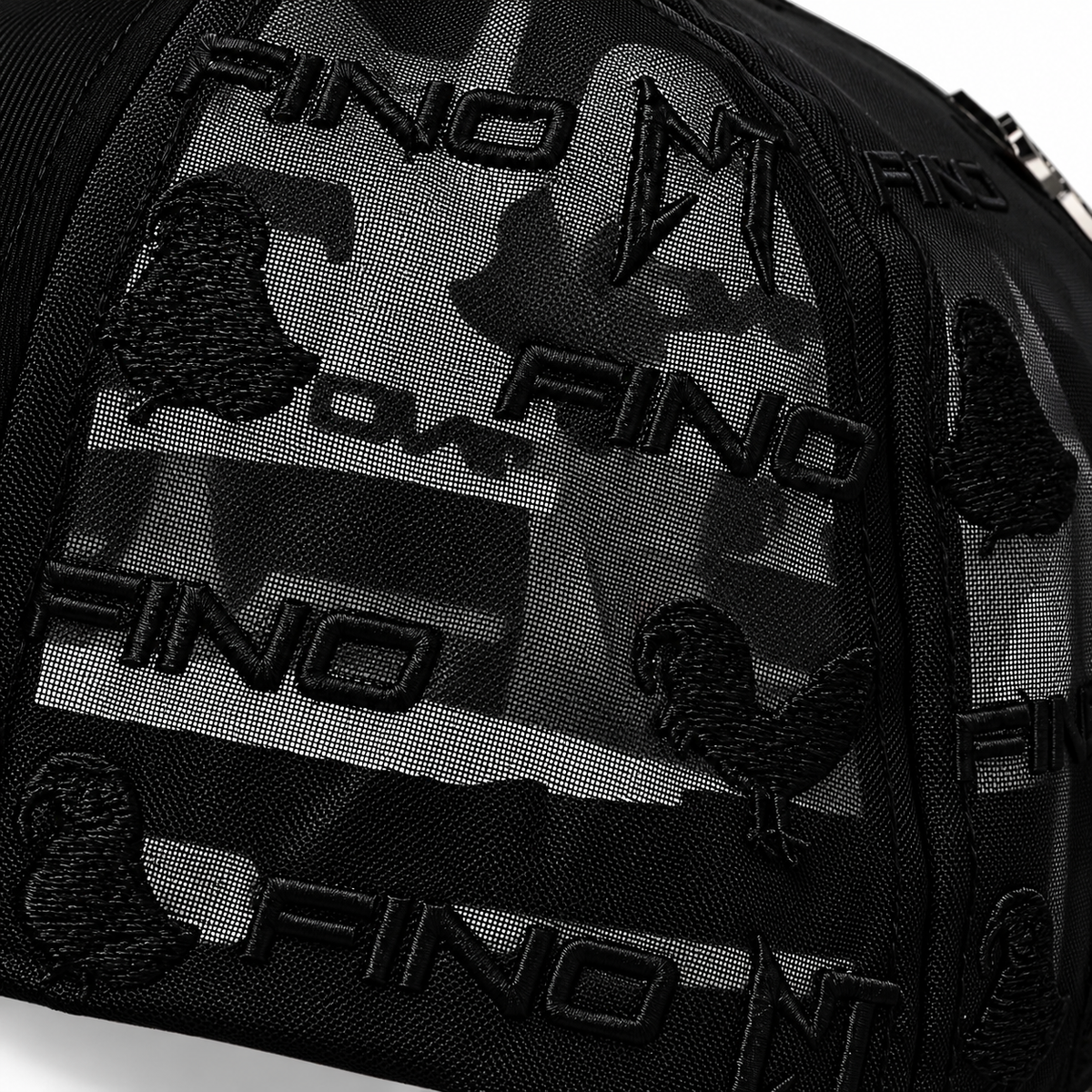 Gorra Fino Tumbado Black Trucker GF 018