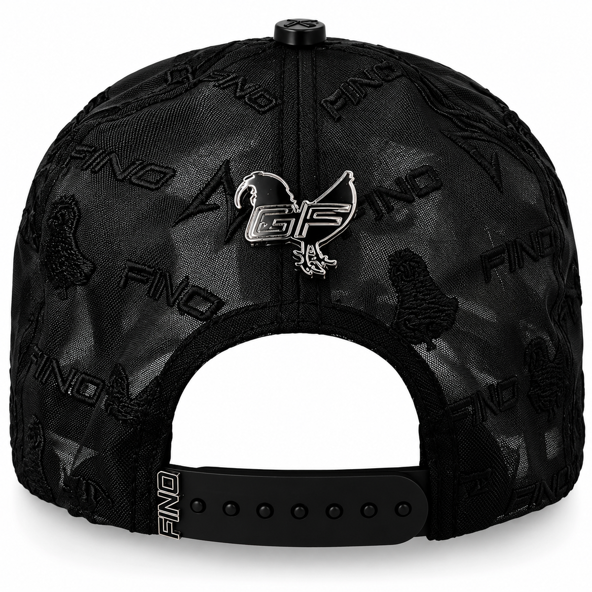 Gorra Fino Tumbado Black Trucker GF 018