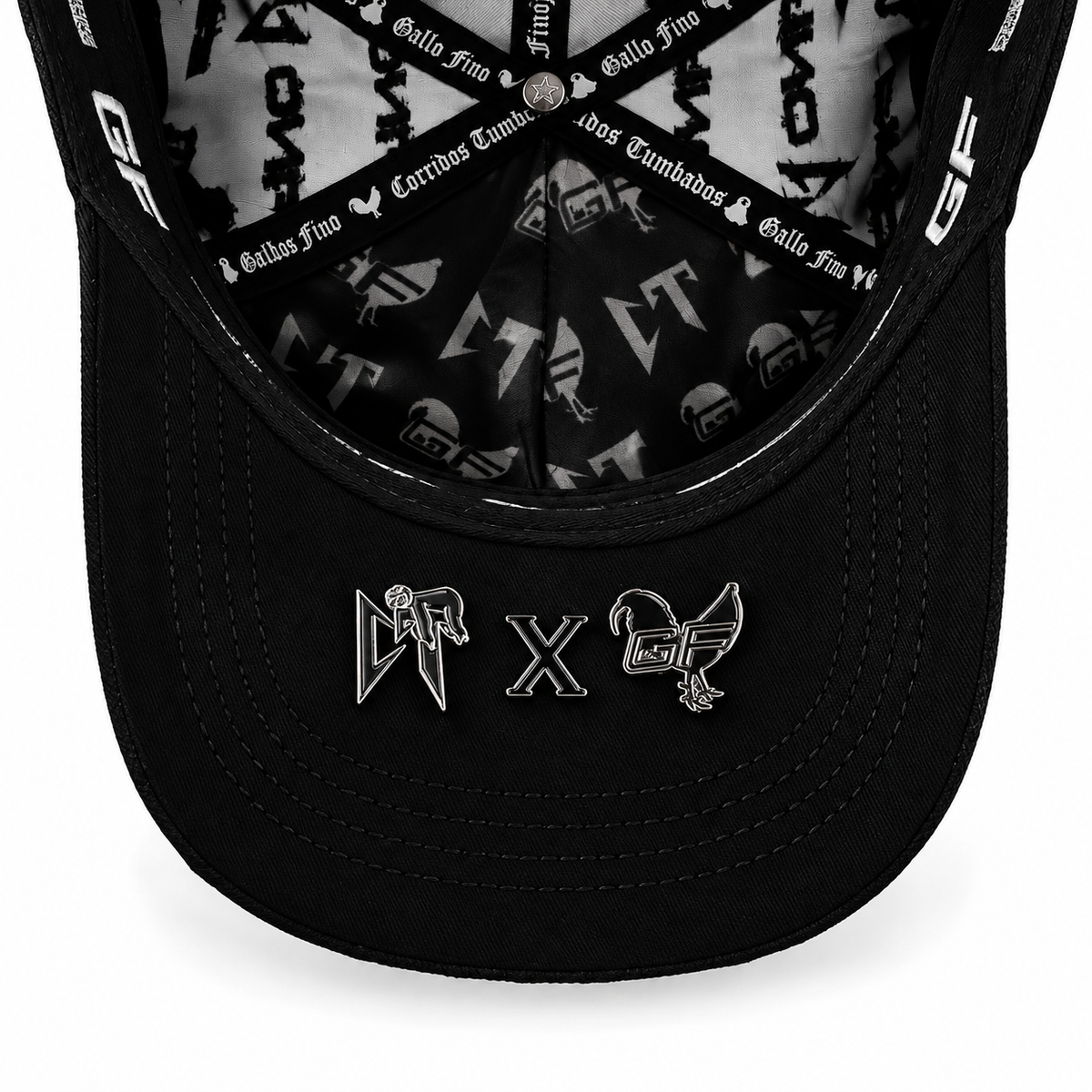 Gorra Fino Tumbado Black Trucker GF 018