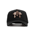 CHROME GOLD ROSE BARBAS HATS